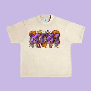 Mini Basketball Urban Heavy Tee Designed By Zillion Design Studio