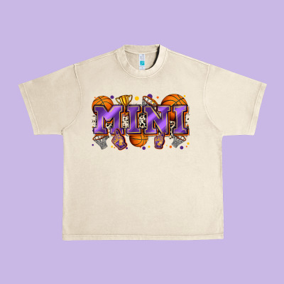 Mini Basketball Urban Heavy Tee Designed By Zillion Design Studio