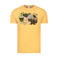 Vintage Mustard coffee cups army Vintage Tee - texasbilliewilder
