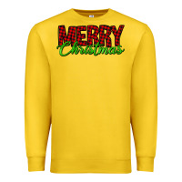 Lemon merry christmas tartan Premium Sweatshirt - Jasminsmagicworld