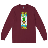 Burgundy tennis penwraps Long Sleeve Tee - HRA Design Shop