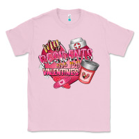 Bubblegum Pink my residents are my valentine Classic Tee - RacoonDesign
