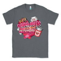 Charcoal Heather my residents are my valentine Classic Tee - RacoonDesign