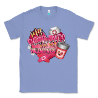 Colony Blue my residents are my valentine Classic Tee - RacoonDesign