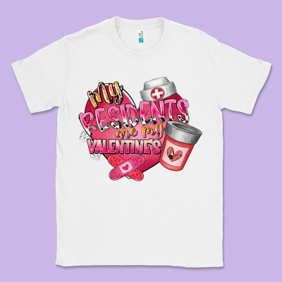 My Residents Are My Valentine Classic Tee Designed By Racoondesign