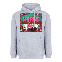 Heather Grey western nurse life needle Heavyweight Hoodie - BarkalooDesign
