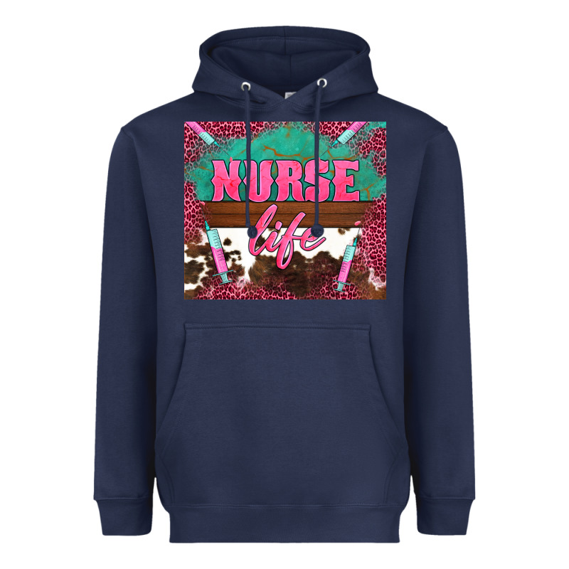 Western Nurse Life Needle Heavyweight Hoodie by BarkalooDesign | Teevron