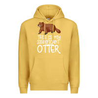 Antique Gold this is my significant otter Premium Hoodie - Bettercallsaul