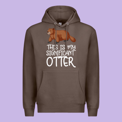 This Is My Significant Otter Premium Hoodie Designed By Bettercallsaul