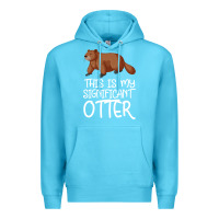Ocean Blue this is my significant otter Premium Hoodie - Bettercallsaul