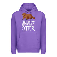 Purple this is my significant otter Premium Hoodie - Bettercallsaul