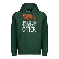 Sports Green this is my significant otter Premium Hoodie - Bettercallsaul