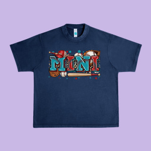 Mini Baseball Urban Heavy Tee Designed By Zillion Design Studio