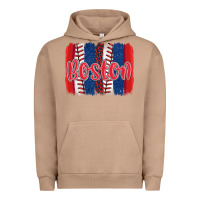 Pigment Burro boston baseball team spirit brushstrokes Urban Hoodie - Artiststas