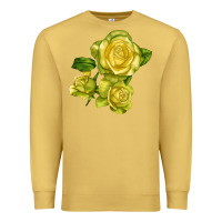 Antique Gold st. patrick rose Premium Sweatshirt - LillyAllenDesigns