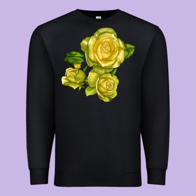 St. Patrick Rose Premium Sweatshirt Designed By Lillyallendesigns
