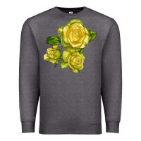Charcoal Heather st. patrick rose Premium Sweatshirt - LillyAllenDesigns
