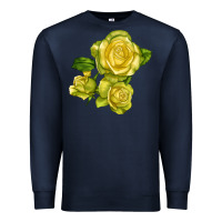 Navy st. patrick rose Premium Sweatshirt - LillyAllenDesigns
