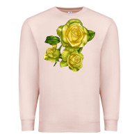 Pale Pink st. patrick rose Premium Sweatshirt - LillyAllenDesigns