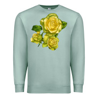 Seafoam st. patrick rose Premium Sweatshirt - LillyAllenDesigns