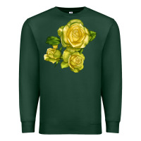 Sports Green st. patrick rose Premium Sweatshirt - LillyAllenDesigns