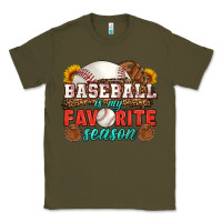 Army Green baseball is my favorite season Classic Tee - HRA Design Shop