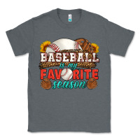 Charcoal Heather baseball is my favorite season Classic Tee - HRA Design Shop