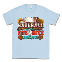 Dusty Blue baseball is my favorite season Classic Tee - HRA Design Shop