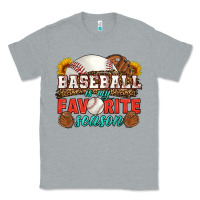 Heather Grey baseball is my favorite season Classic Tee - HRA Design Shop