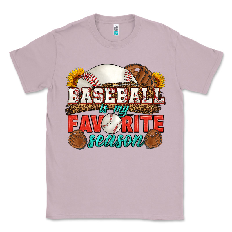 Baseball Is My Favorite Season Classic Tee by HRA Design Shop | Teevron