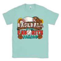 Seafoam baseball is my favorite season Classic Tee - HRA Design Shop