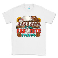 White baseball is my favorite season Classic Tee - HRA Design Shop