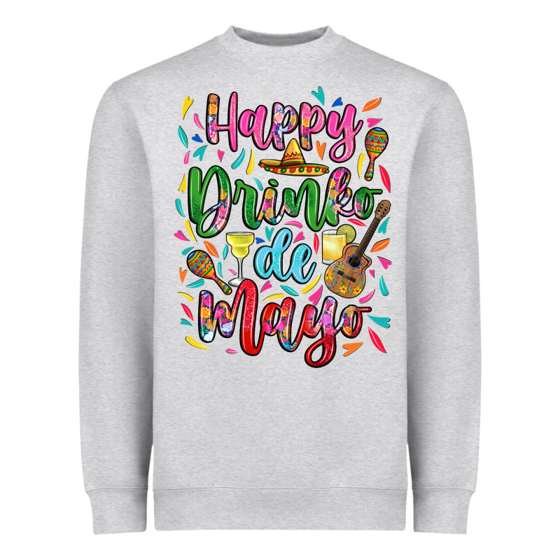 Happy Drinko De Mayo Heavyweight Sweatshirt by RanaPortraitStore | Teevron
