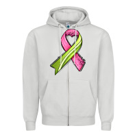 Dove Grey breast cancer sport ribbons Zipper Hoodie - AdoDesignShop