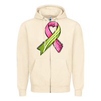 Sandshell breast cancer sport ribbons Zipper Hoodie - AdoDesignShop