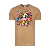 Vintage Camel cute cow fourth of july Vintage Tee - texasbilliewilder