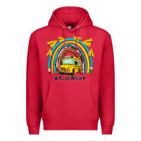 Cardinal bus driver rainbow Premium Hoodie - NancyCooperArtShop
