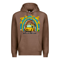 Chestnut bus driver rainbow Premium Hoodie - NancyCooperArtShop