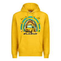 Lemon bus driver rainbow Premium Hoodie - NancyCooperArtShop