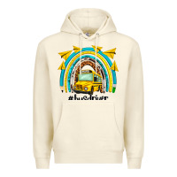 Sandshell bus driver rainbow Premium Hoodie - NancyCooperArtShop