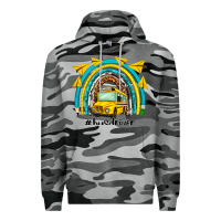Slate Camo bus driver rainbow Premium Hoodie - NancyCooperArtShop