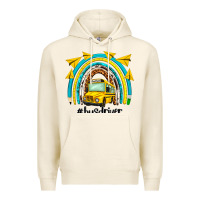Tofu bus driver rainbow Premium Hoodie - NancyCooperArtShop