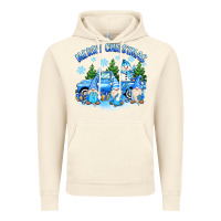 Vintage Artic merry christmas snowman gnomes truck Vintage Hoodie - MaliasSmallBusiness