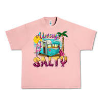 Salmon always salty with caravan Urban Heavy Tee - texasbilliewilder