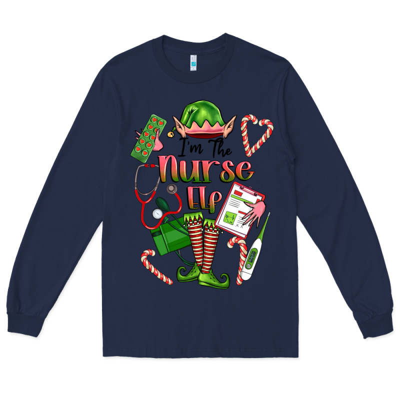 Im The Nurse Elf Long Sleeve Tee by FaDigitalArtStudio | Teevron