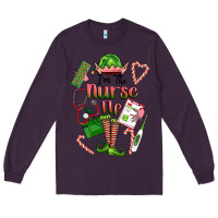 Plum im the nurse elf Long Sleeve Tee - FaDigitalArtStudio
