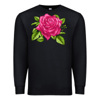 Black perfume delight rose Premium Sweatshirt - LillyAllenDesigns