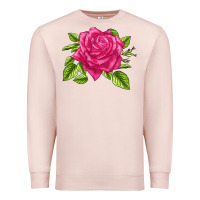 Pale Pink perfume delight rose Premium Sweatshirt - LillyAllenDesigns