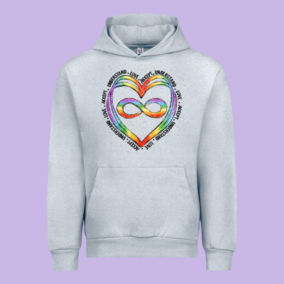 Autism Heart Urban Hoodie Designed By Artiststas
