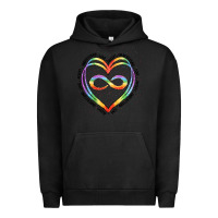 Pigment Black autism heart Urban Hoodie - Artiststas